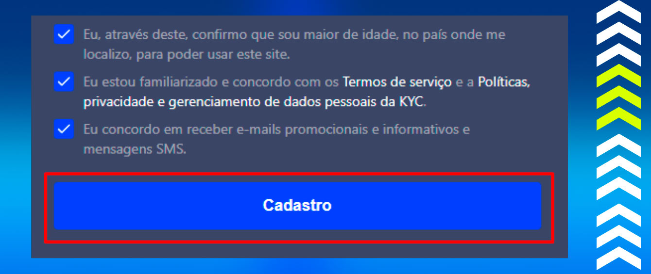 Bonus boas vindas
